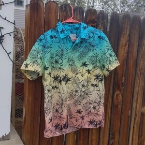 New, never worn, short sleeve button down shirt